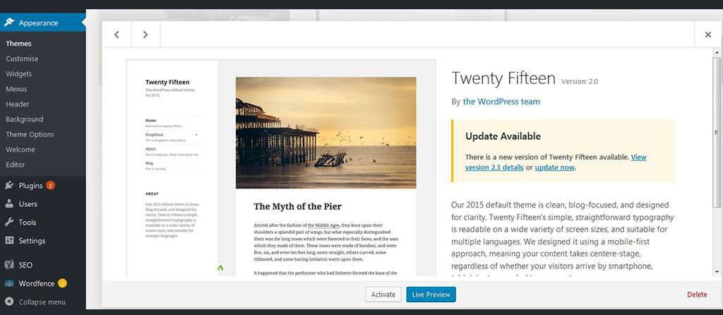 What Is A Theme? (And The Steps To Choose One) 4 Theme specifications
