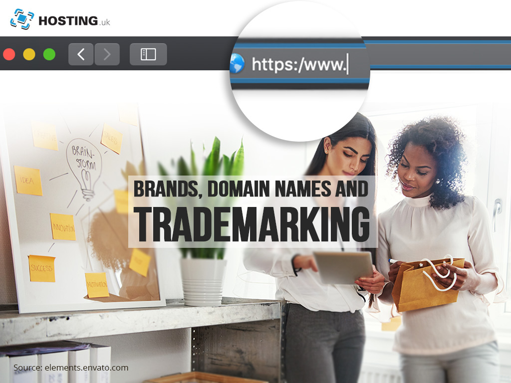 Brands domains and trademarks