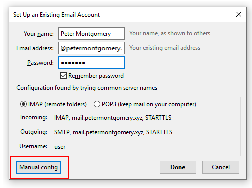 How To Configure cPanel Email Accounts For Mozilla Thunderbird! 6 33