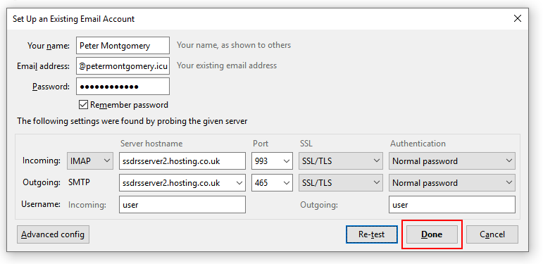How To Configure cPanel Email Accounts For Mozilla Thunderbird! 11 55 2