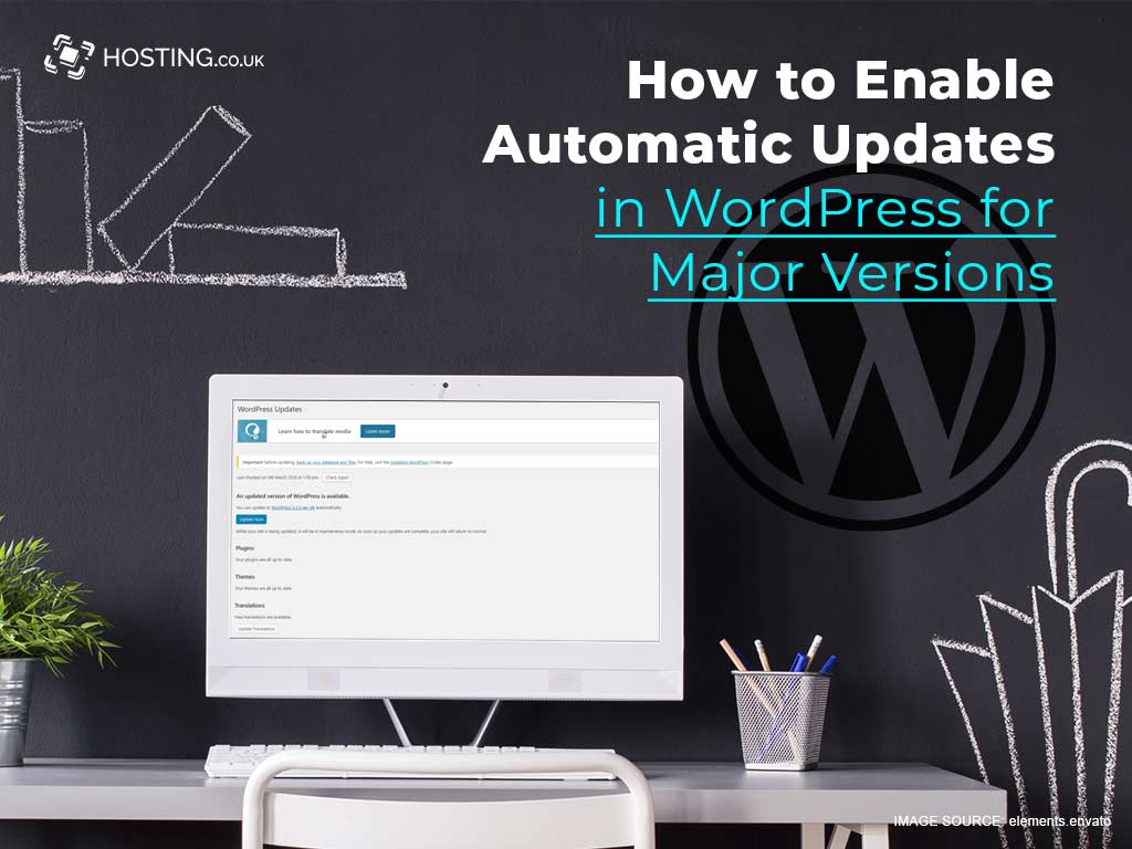 enable automatic updates for wordpress