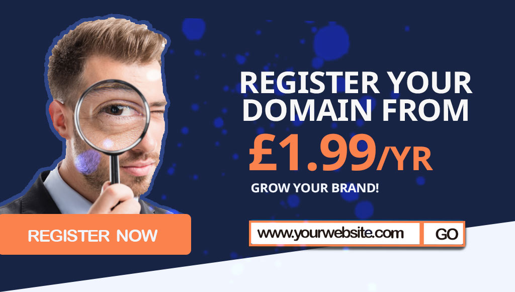 Register domain for your brand