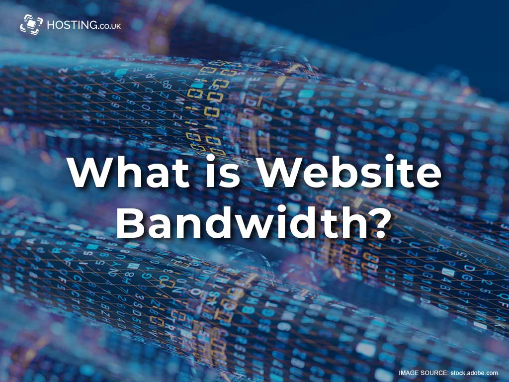 what is website bandwidth