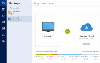 Cloud Backup 519 100% Data Control