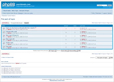 phpBB Hosting | UK phpBB forum Web Hosting 13 Image