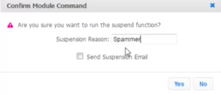 How To Suspend An Account 2 How to suspend an account, step 2