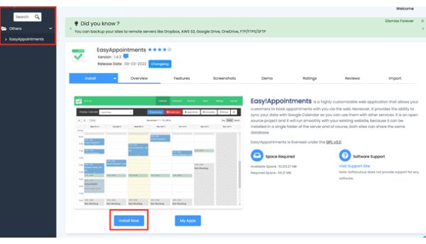 How to Create Your Own Booking Page like Calendly 12 easy-appointment-in-softaculous