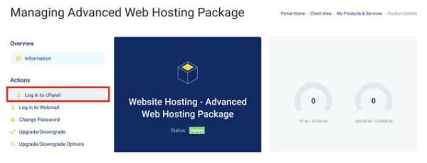 How to Create Your Own Booking Page like Calendly 10 login-to-cpanel-demo
