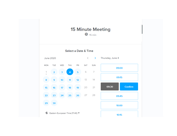 How to Create Your Own Booking Page like Calendly 2 scheduling-app-preview
