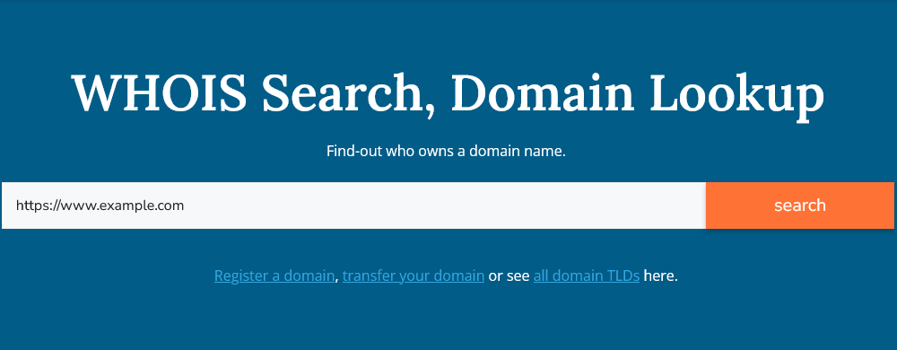 Whois Lookup - Whois Domain - Domain Lookup - Domain Owner