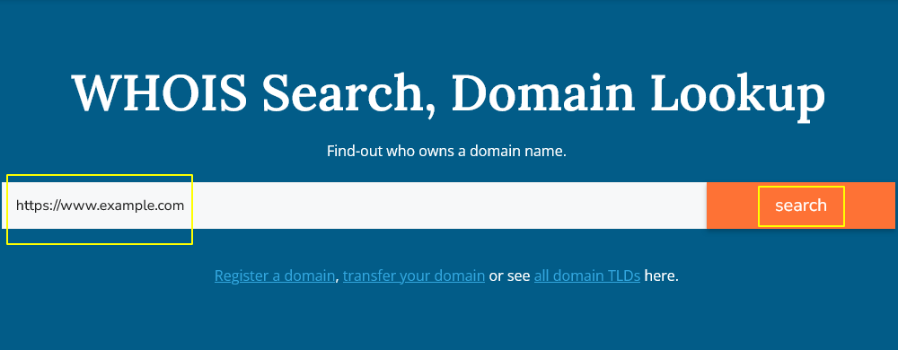 WHOIS Search, Domain Name, Website, and IP Tools 